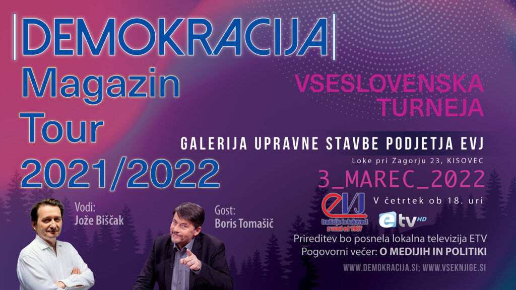 Demokracija Tour 3.3.2022 Kisovec